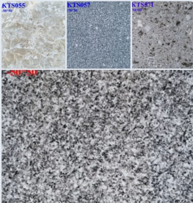 GẠCH MEN 50X50 MÀU GIẢ ĐÁ