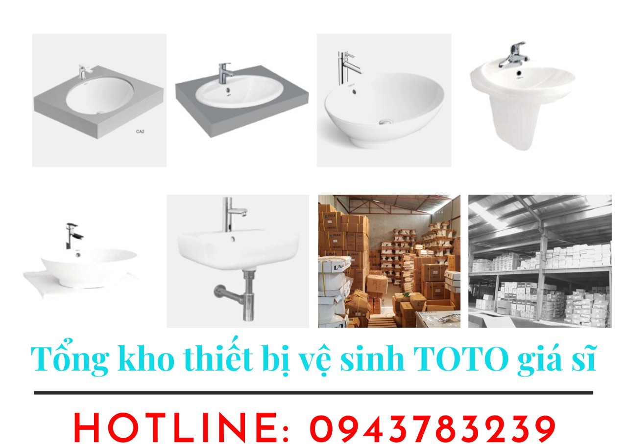 LAVABO TOTO-HÌNH ẢNH  TẠI TỔNG KHO TBVS GIÁ SĨ TẠI QUẬN 12
