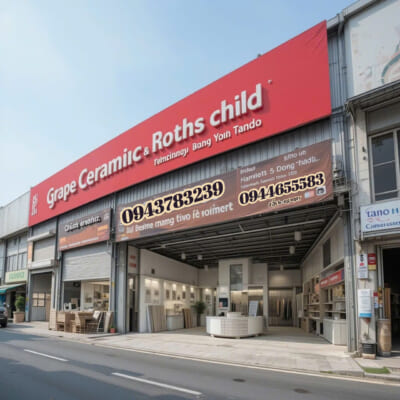 SHOWRUM TRƯNG BÀY MẪU GRAPE ROTHS CHILD TẠI TPHCM